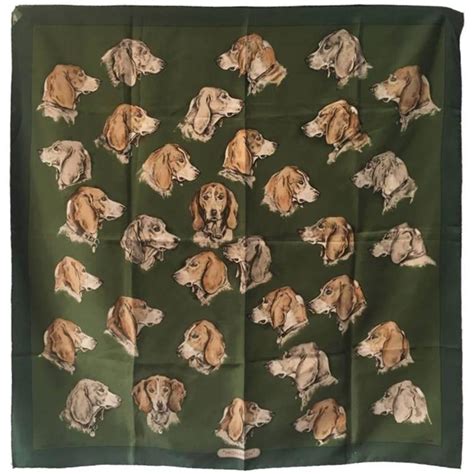 hermes women scarf dog print|vintage hermes scarf designs.